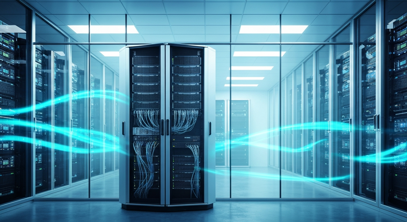 n8n 시스템의 보안을 강화하고 운영을 최적화하는 방안을 상징하는 이미지