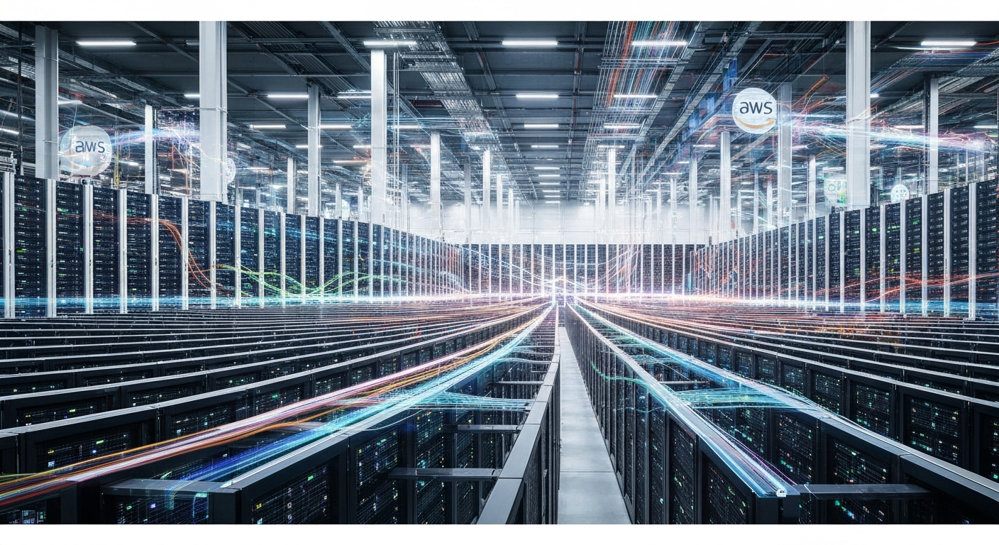 AWS 클라우드에서 n8n을 호스팅하여 확장성을 확보하는 기업용 이미지