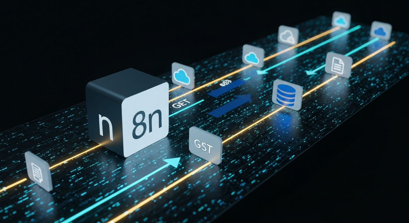 n8n과 외부 API를 연결하는 HTTP Request 노드의 다리 역할