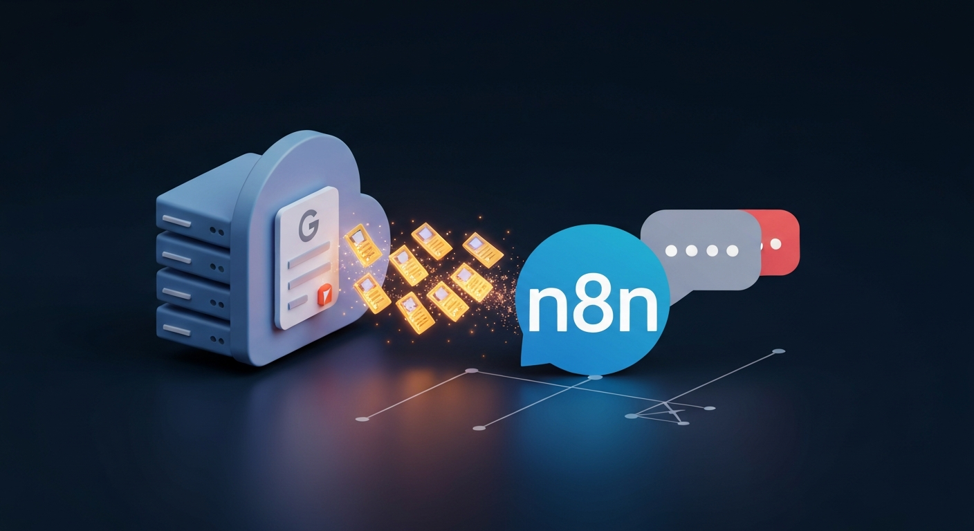 외부 서비스에서 n8n으로 데이터를 푸시하는 Webhook 개념