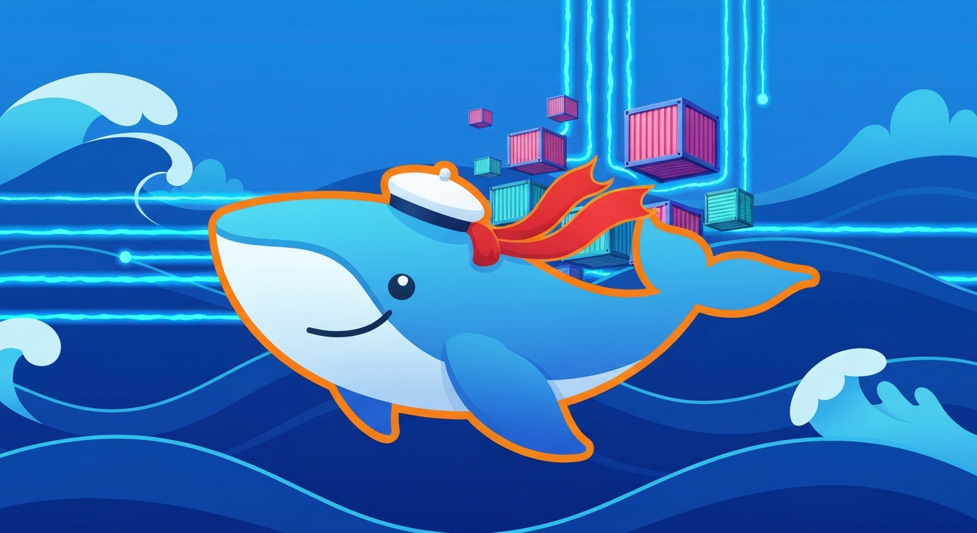 Docker를 이용한 n8n 컨테이너 설치의 안정성을 표현하는 이미지