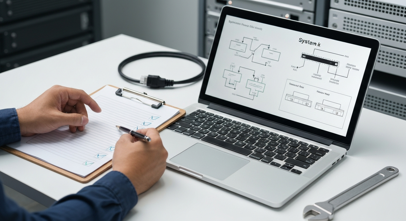 n8n 설치 전 필요한 준비사항 체크리스트와 시스템 요구사항을 보여주는 이미지
