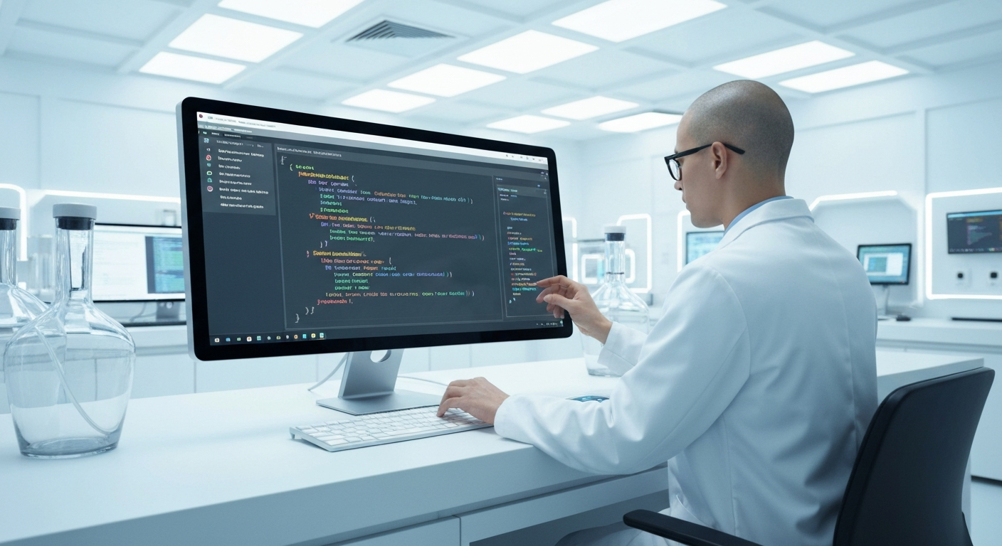 파이썬 코딩의 간결함과 다양한 라이브러리 활용을 보여주는 화면