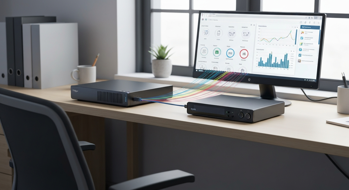 시놀로지 NAS를 활용하여 n8n을 호스팅하는 홈서버 환경 이미지