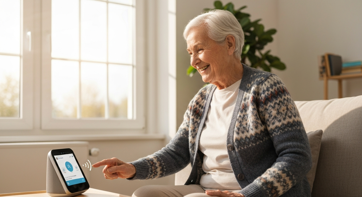IT 비전공자도 쉽게 AI 비서를 활용하여 스마트 기기와 소통하는 모습