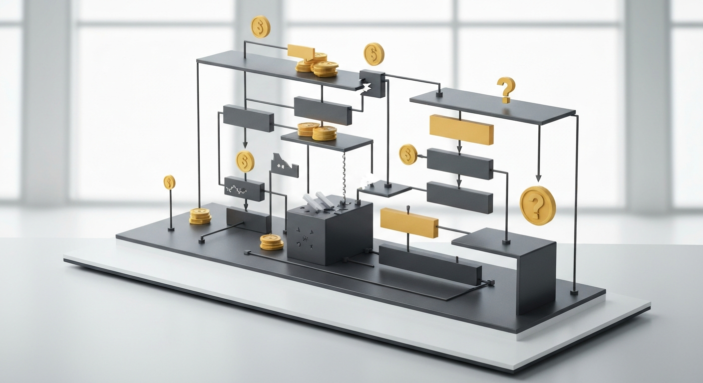 비용과 유연성 부족으로 한계에 부딪힌 기존 자동화 툴 Zapier의 문제를 보여주는 이미지
